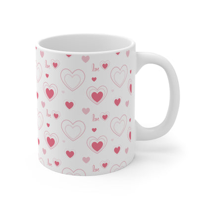 Love and Hearts - Valentine's Day Gift Mug