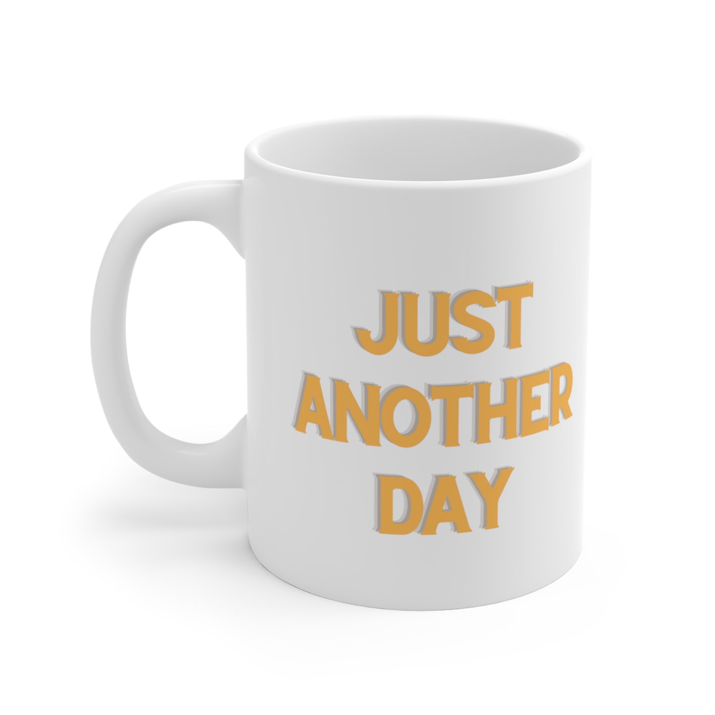 Resilience Brew Mug: 'Just Another Day' with Nature's Fury