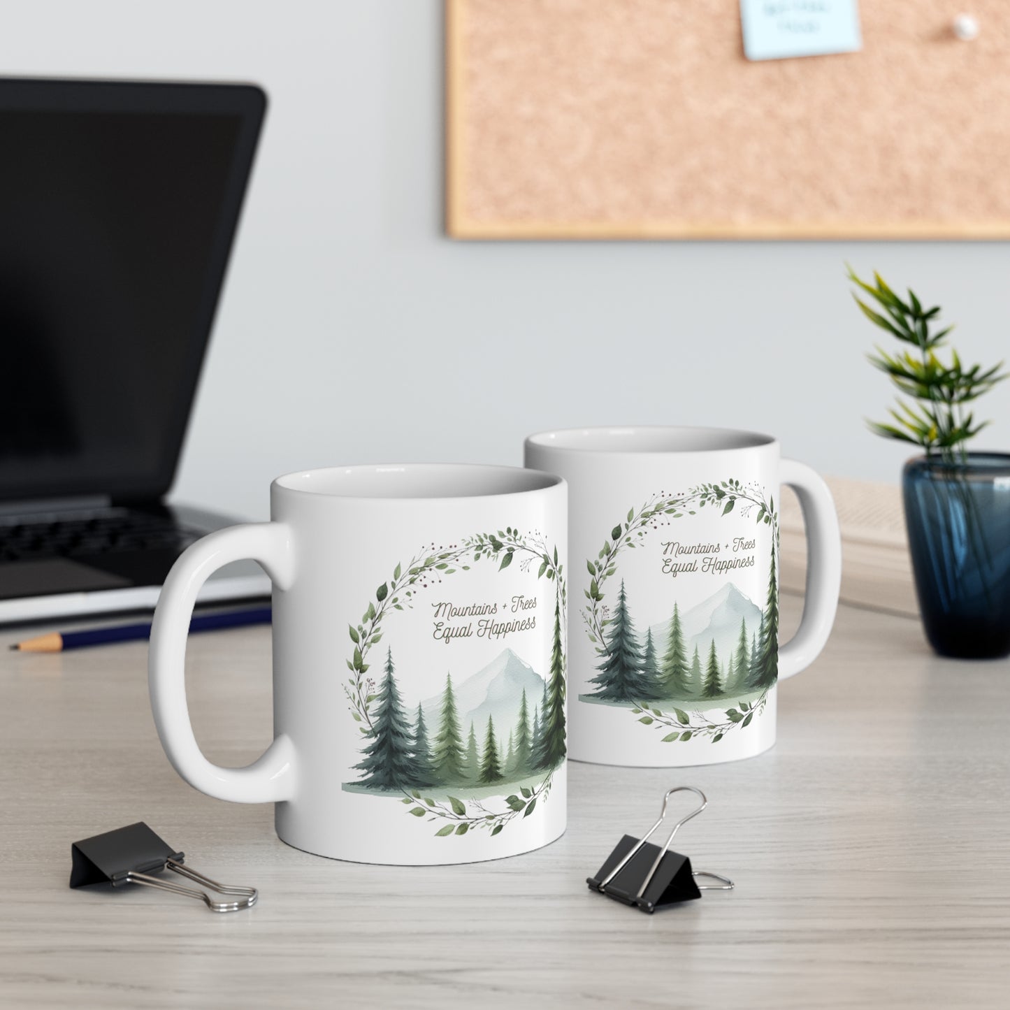 Outdoor Wanderlust Coffee Mug: Campsite Companion - Adventure Awaits