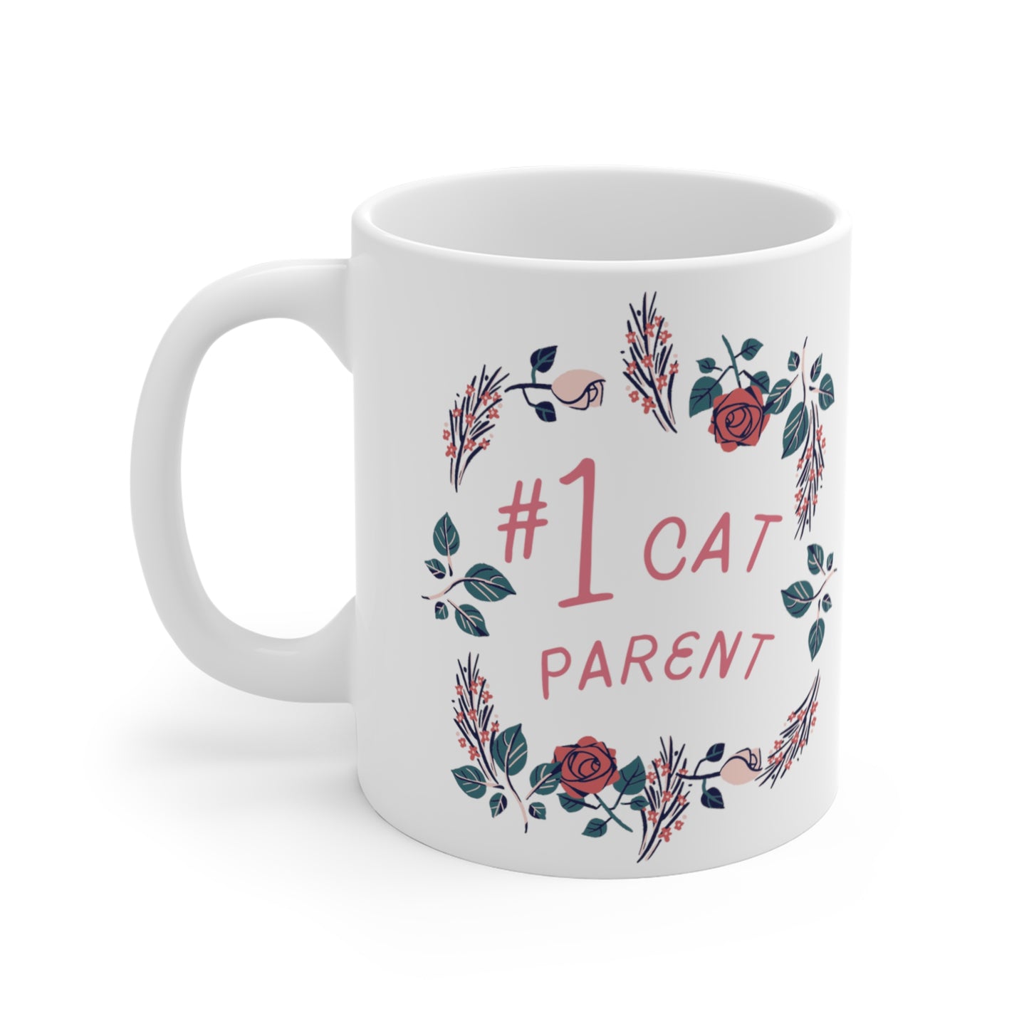 Cat Parrent - with cute kitty Mug