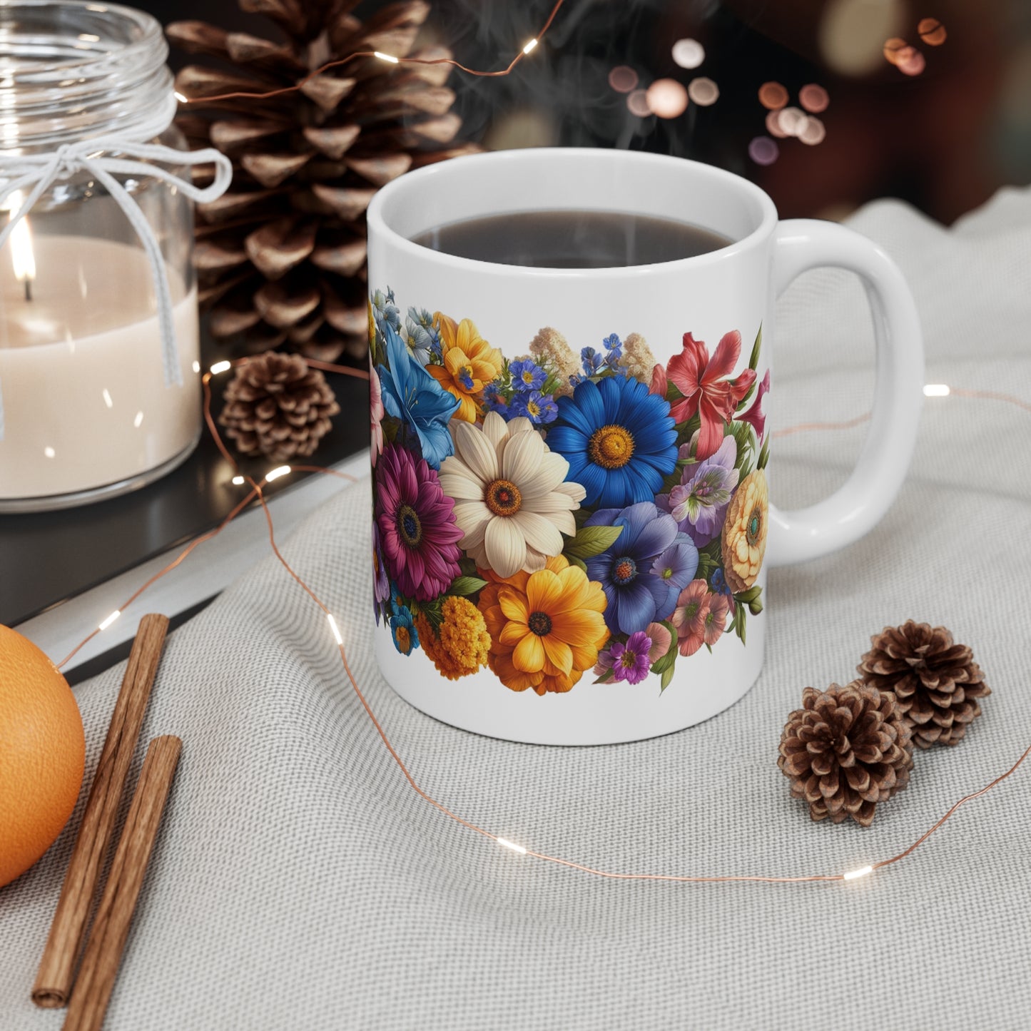 Flowers -" Infinite Garden " Mug