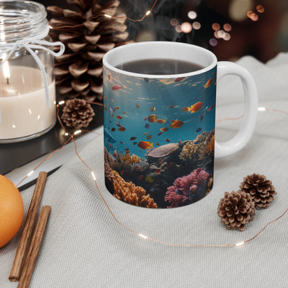 Aquatic Serenity Coral Reef Coffee & Tea Mug