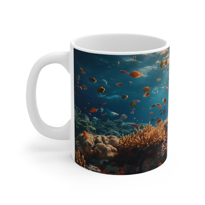 Aquatic Serenity Coral Reef Coffee & Tea Mug