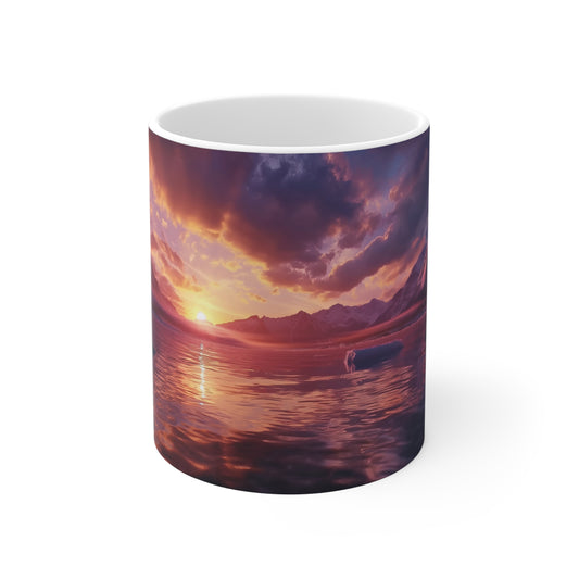 Alaskan Twilight Majesty Coffee Cup