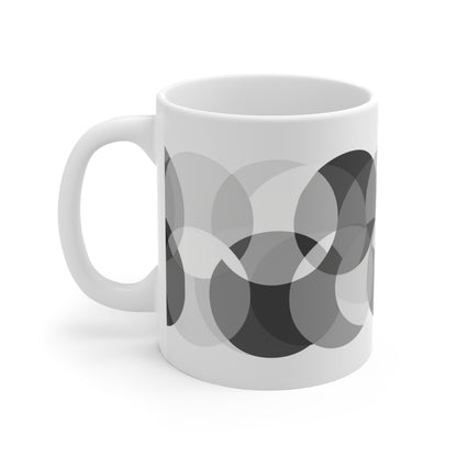 Modern Elegance: Geometric Pattern Mug - Perfect for Contemporary Design Lovers