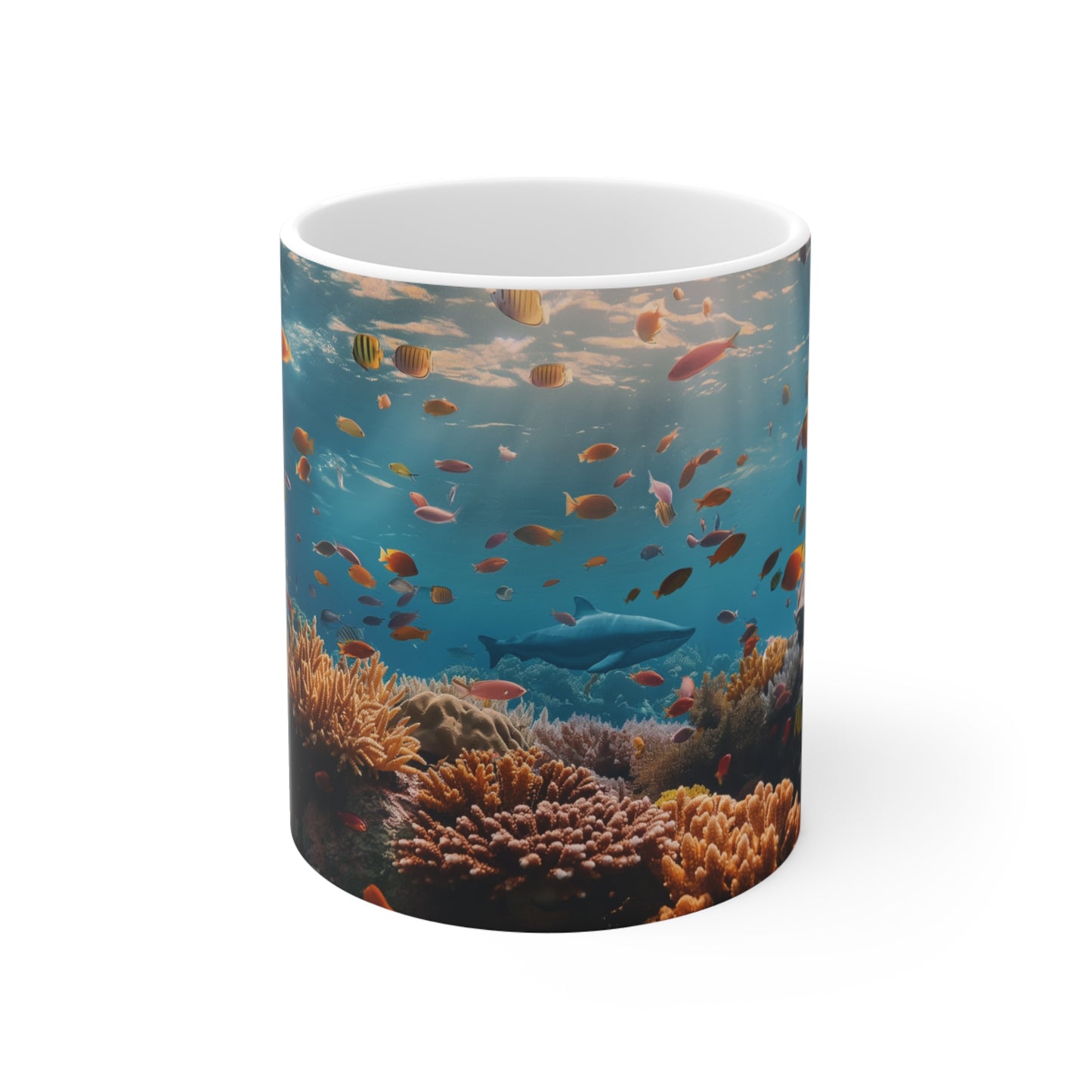 Aquatic Serenity Coral Reef Coffee & Tea Mug