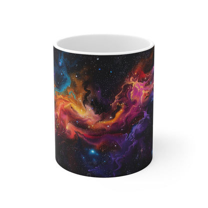 Galactic Nebula Art Coffee Mug