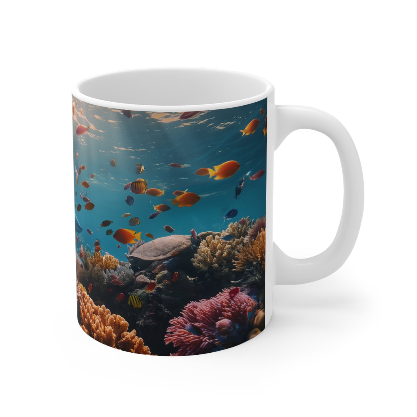 Aquatic Serenity Coral Reef Coffee & Tea Mug