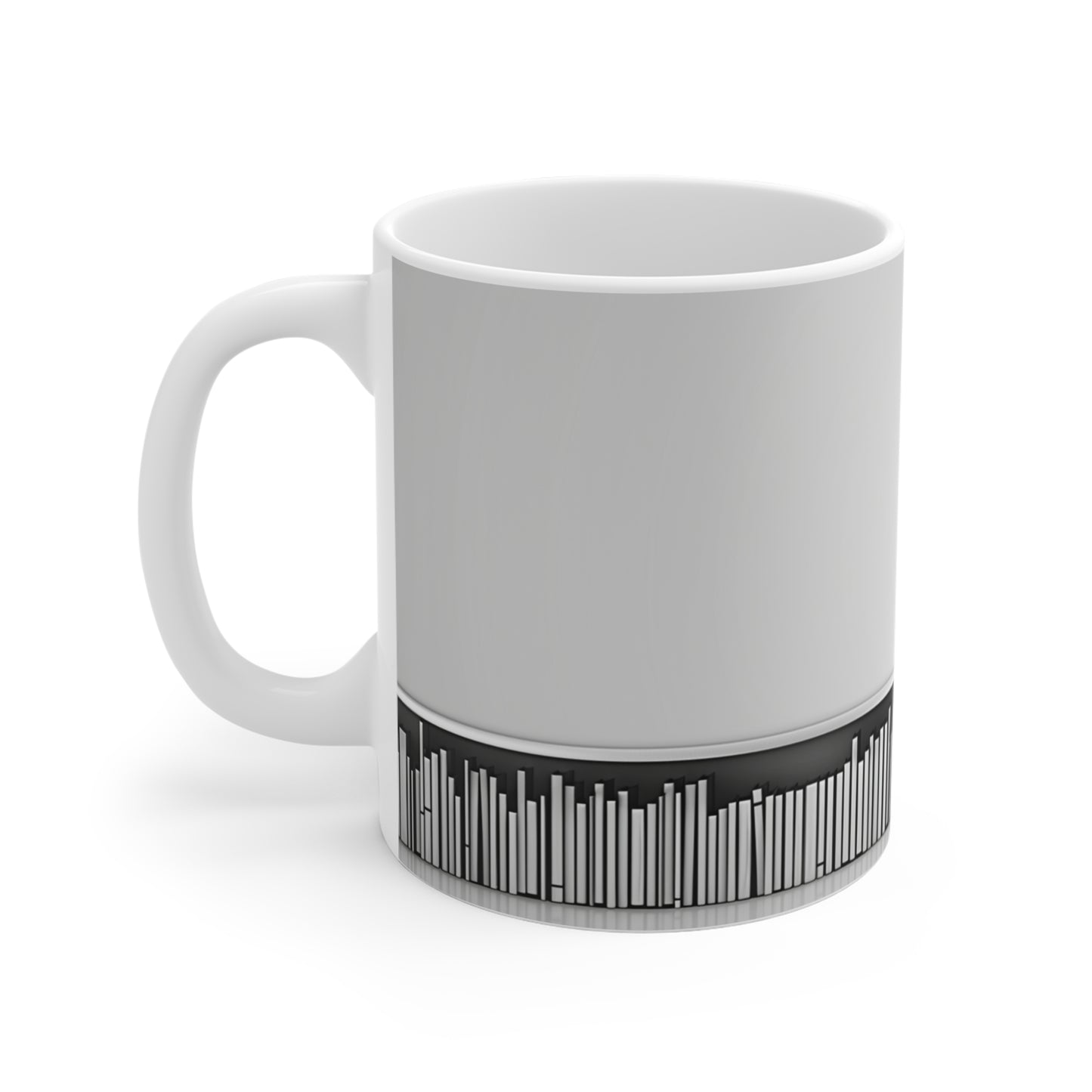 Book Lover's Retreat Mug: Stick Figure Library Edition