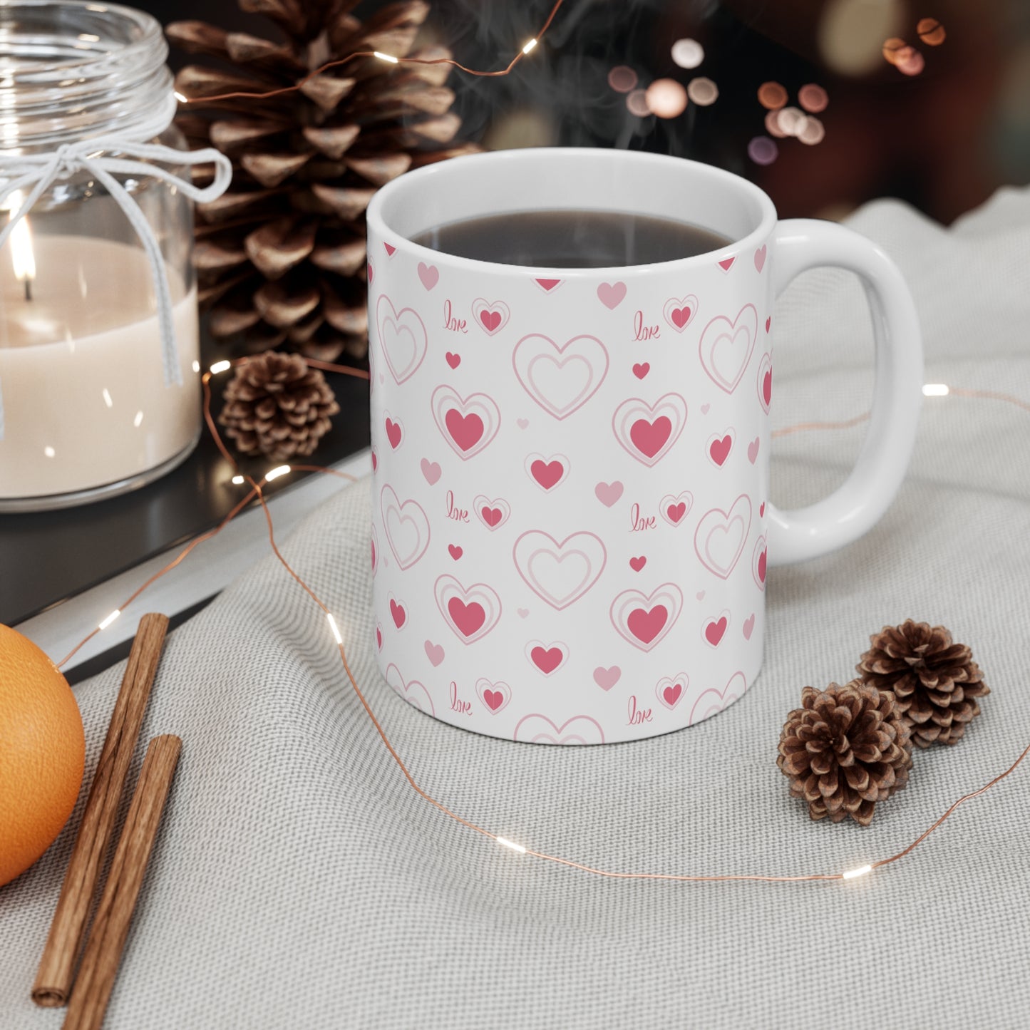 Love and Hearts - Valentine's Day Gift Mug