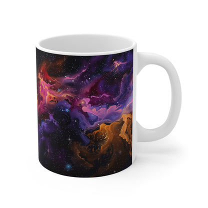 Galactic Nebula Art Coffee Mug