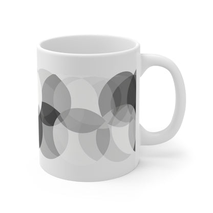 Modern Elegance: Geometric Pattern Mug - Perfect for Contemporary Design Lovers