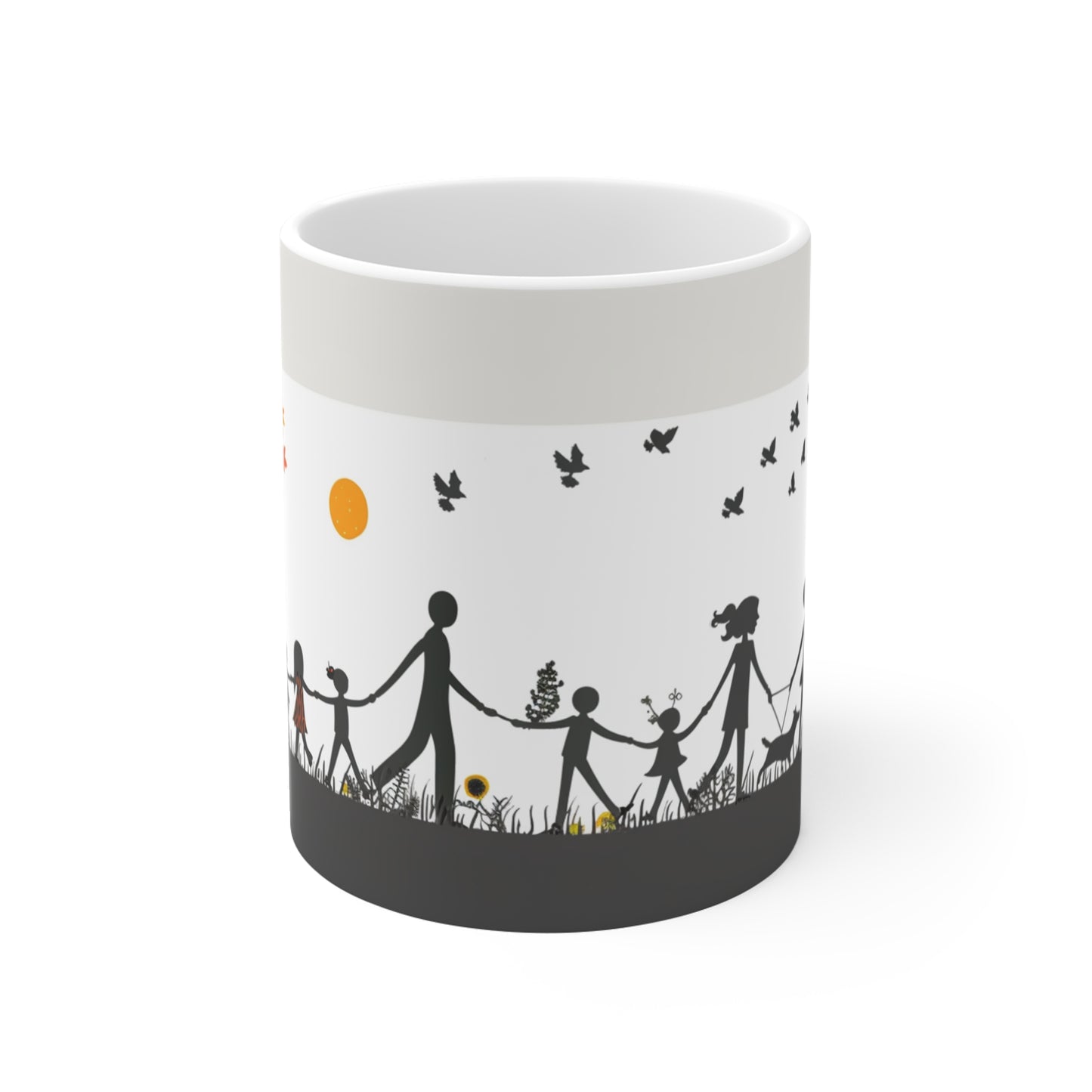 Autumn Family Journey Coffee Cup: Stroll Through the Fall |Tea, Hot Coco or your other favorite drinks