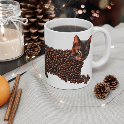 Caffeine Cat Coffee Mug